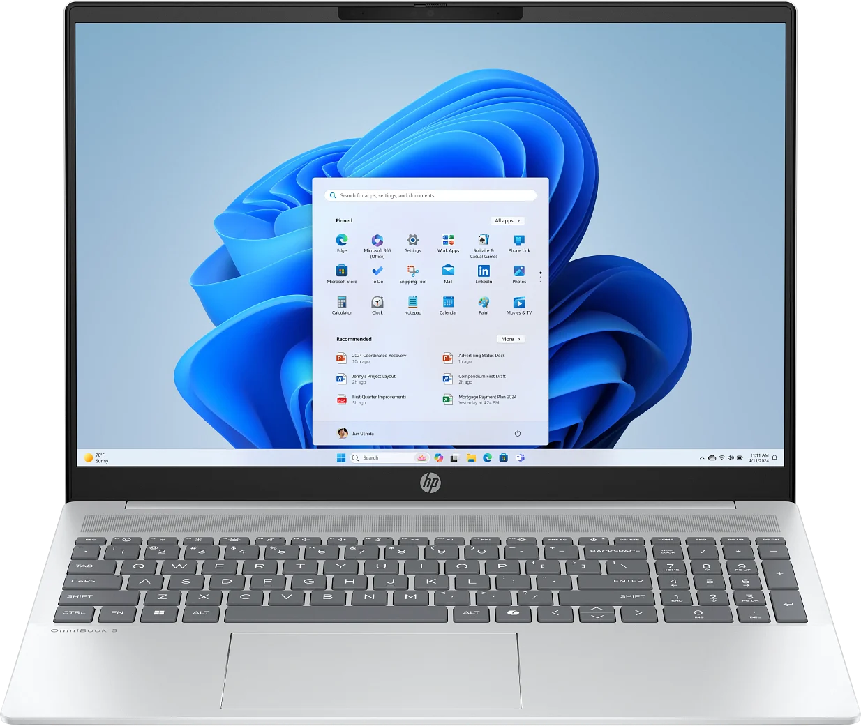 Ordinateur portable HP OmniBook 5 AI 16-af1004nf (C9ME7EA)
