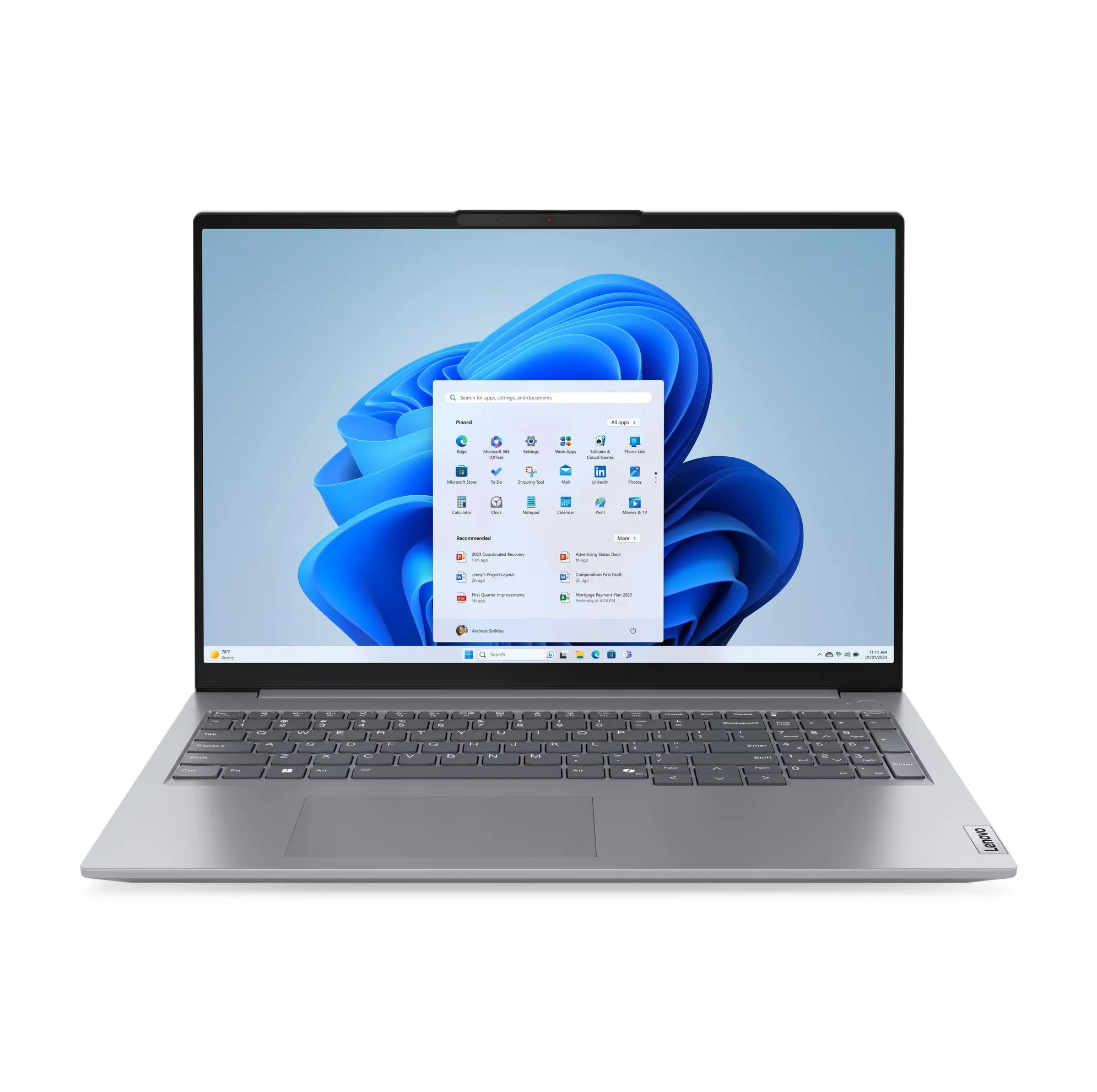 Ordinateur Portable Lenovo ThinkBook 16 Gen 7 (21MW009VFE)