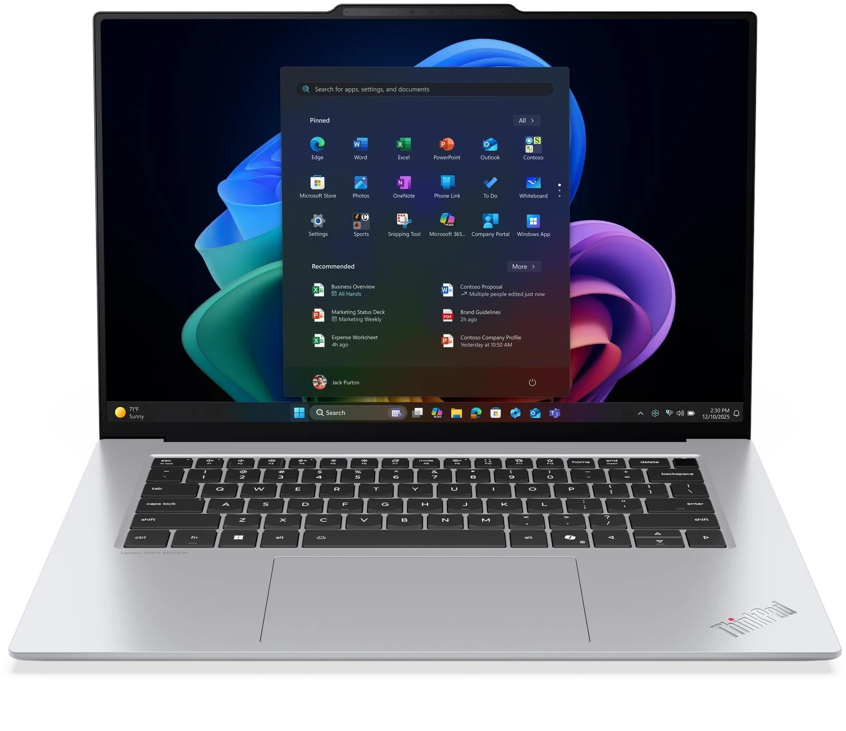 Ordinateur Portable Lenovo ThinkPad X9-15 Gen 1 Aura Edition (21Q60063FE)