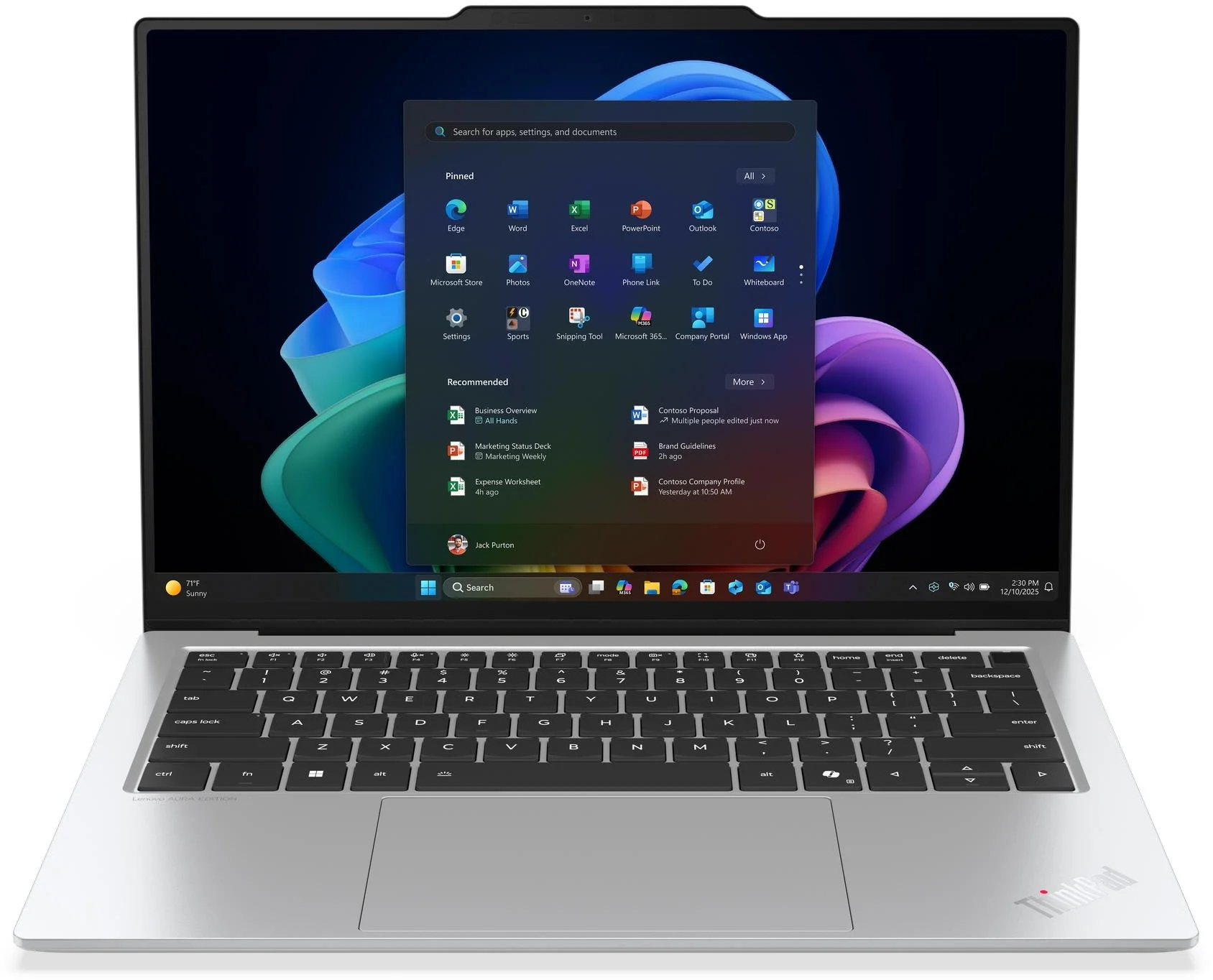 Ordinateur Portable Lenovo Thinkpad X9-14 Gen 1 Aura Edition (21QA007UFE)