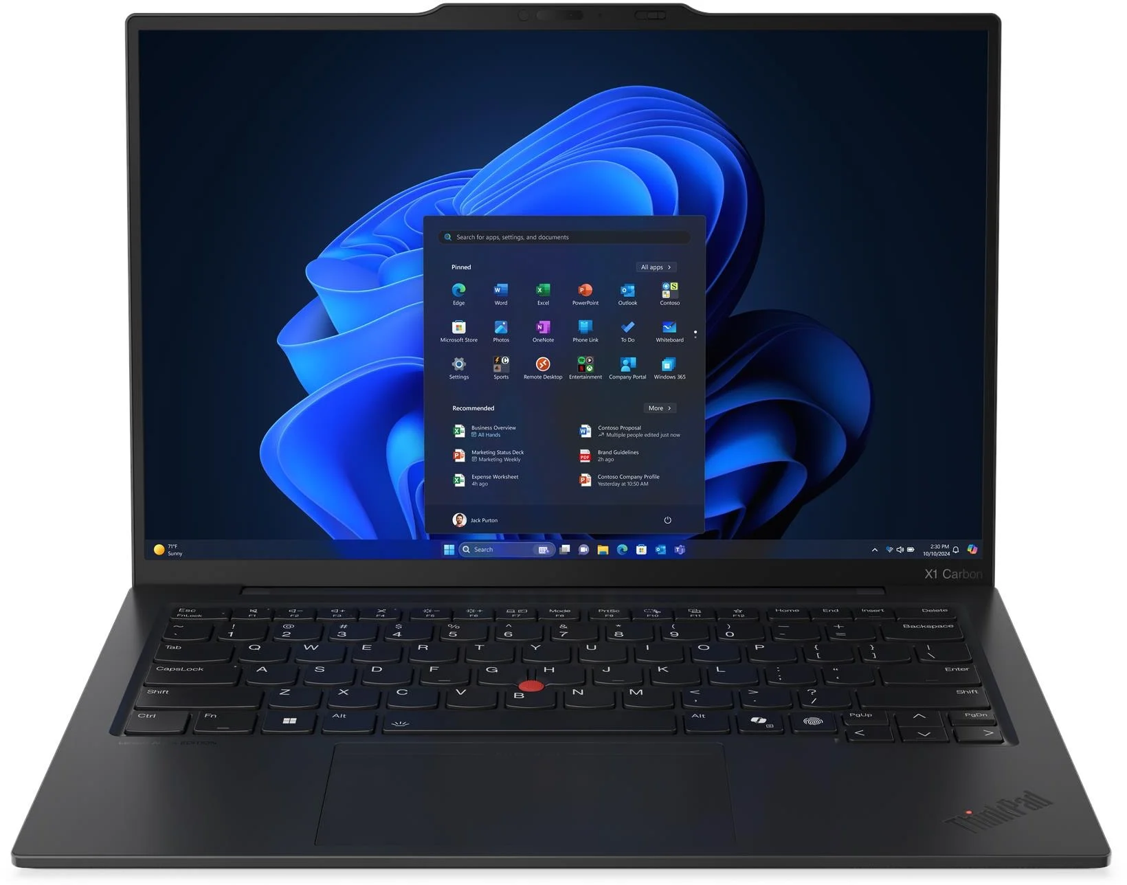 Ordinateur Portable Lenovo ThinkPad X1 Carbon Gen 13 Aura Edition (21NS00LWFE)