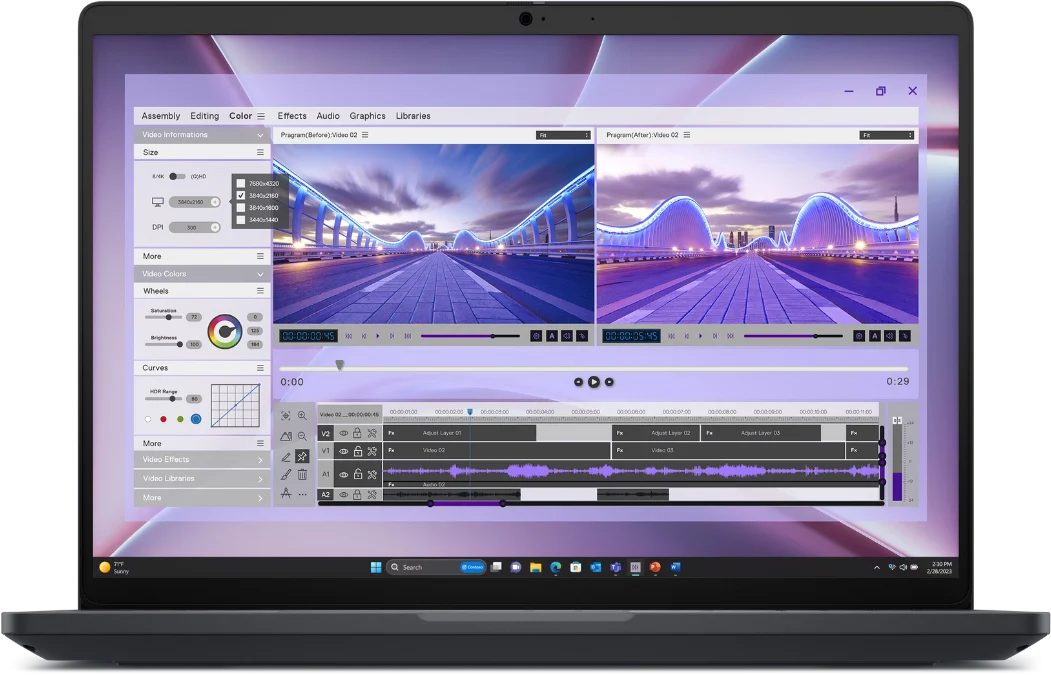 Station de travail mobile Dell Pro Max 16 MC16250 (MC16250-PROMAX-RTX8G)