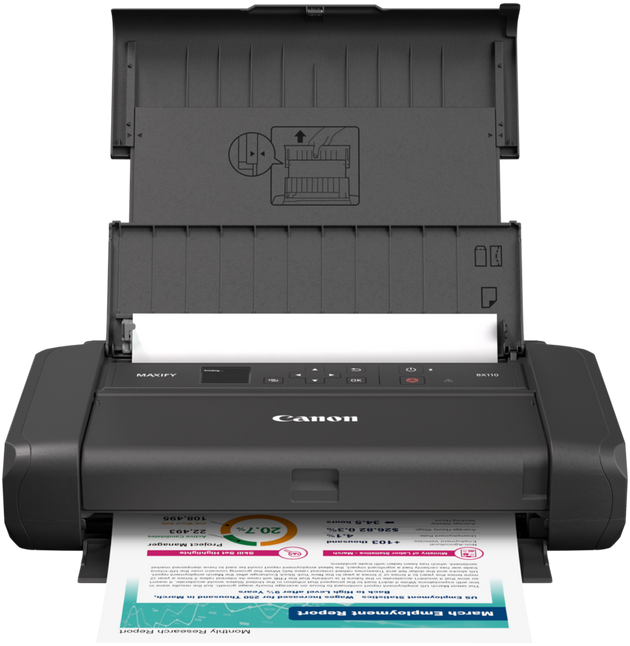 Imprimante Jet d'encre Portable Canon MAXIFY BX110 (7069C027AA)
