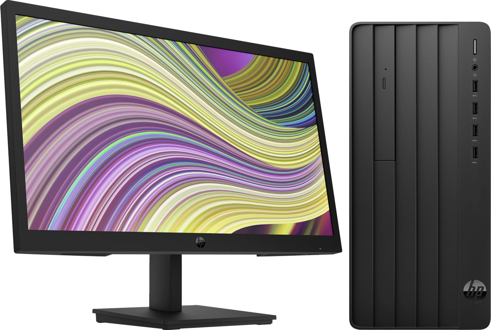Ordinateur de bureau HP Pro 290 G9 Tour + Écran HP P22V G5 (A55A1ET)