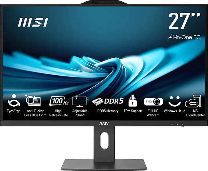 Ordinateur tout-en-un MSI Pro AP272P 14M-886XEU (9S6-AF8321-1025)
