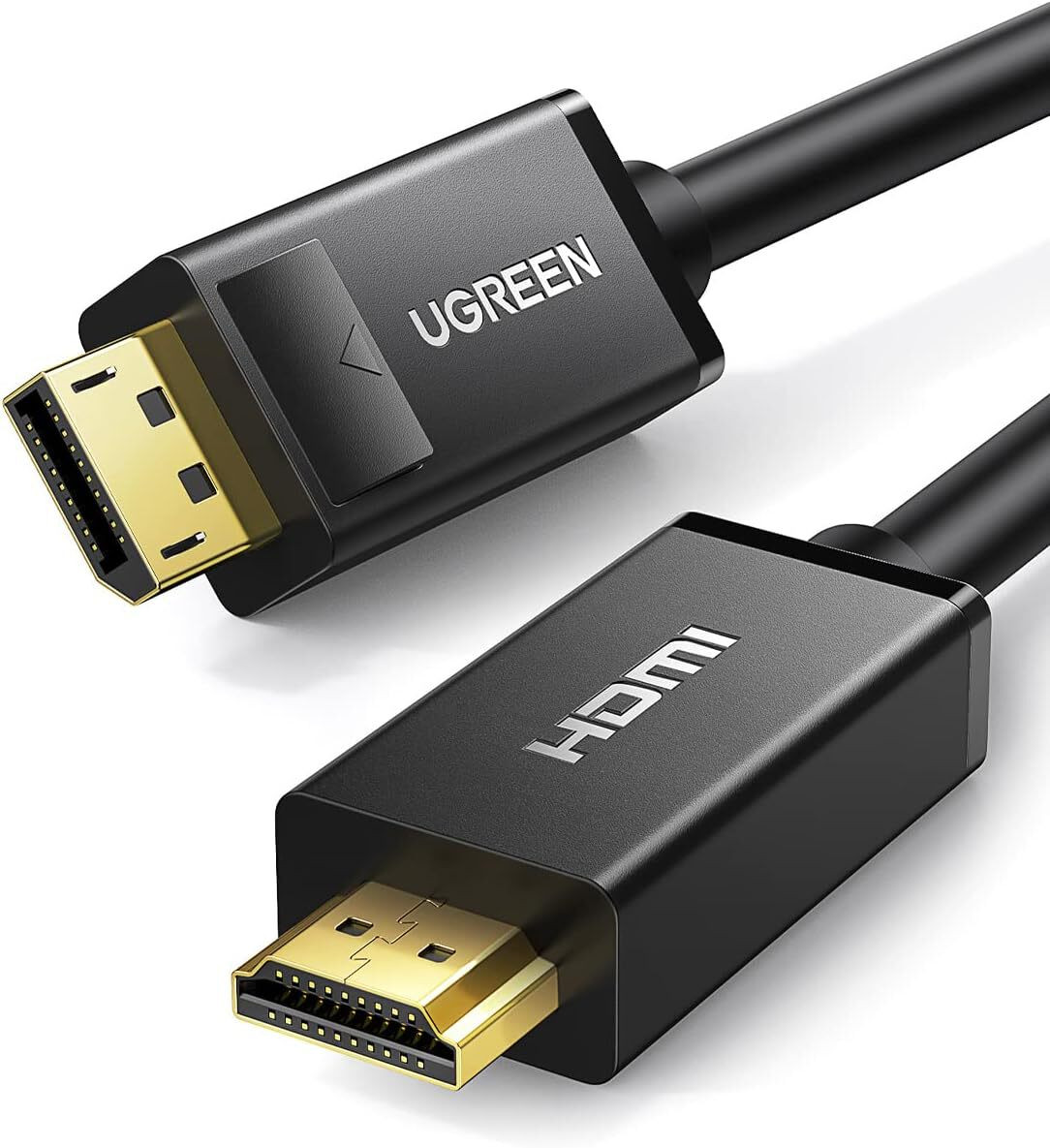 Câble Ugreen Displayport Male vers HDMI Male - 2 mètres (10202)