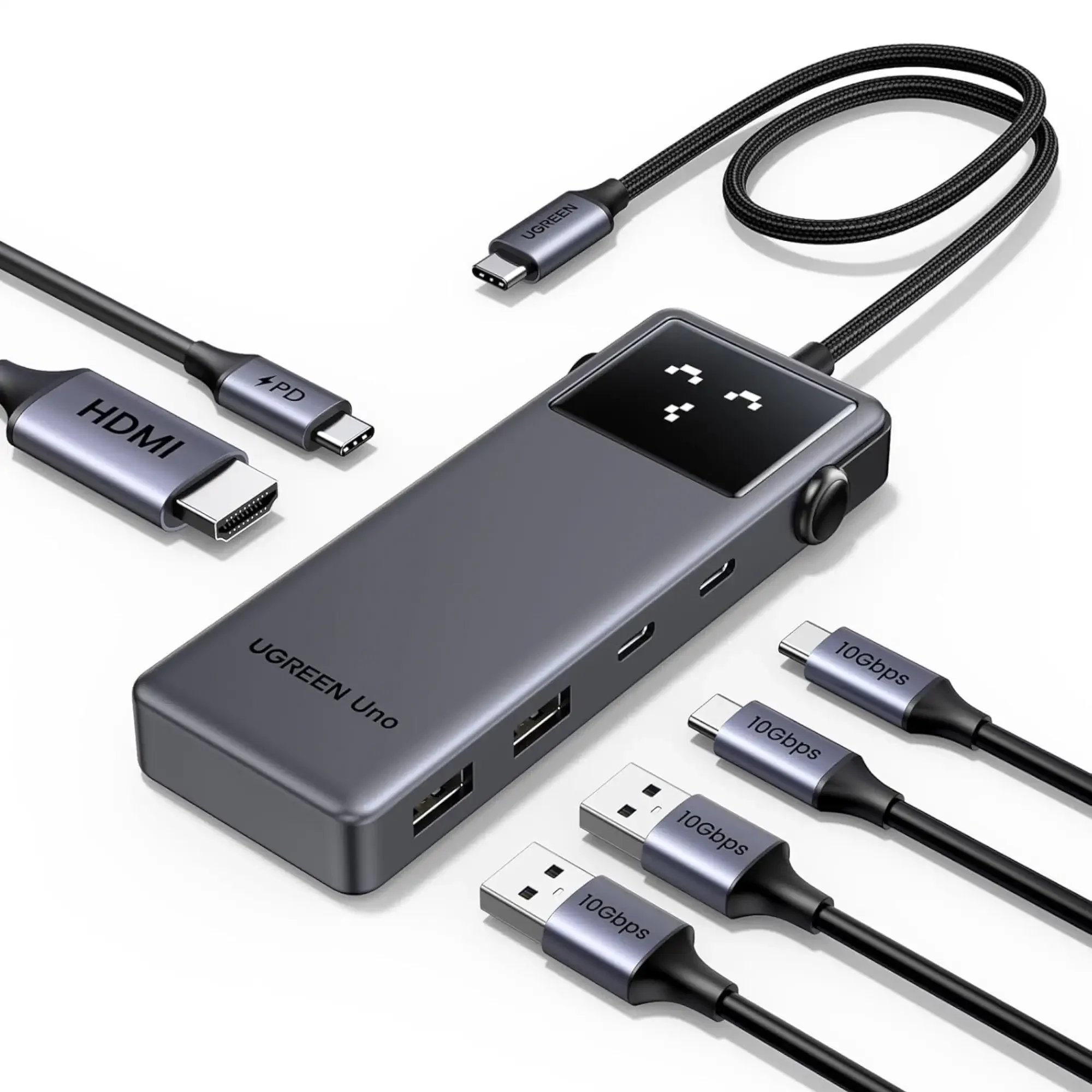 Hub USB-C Ugreen Uno 6-in-1 USB-C (35998)