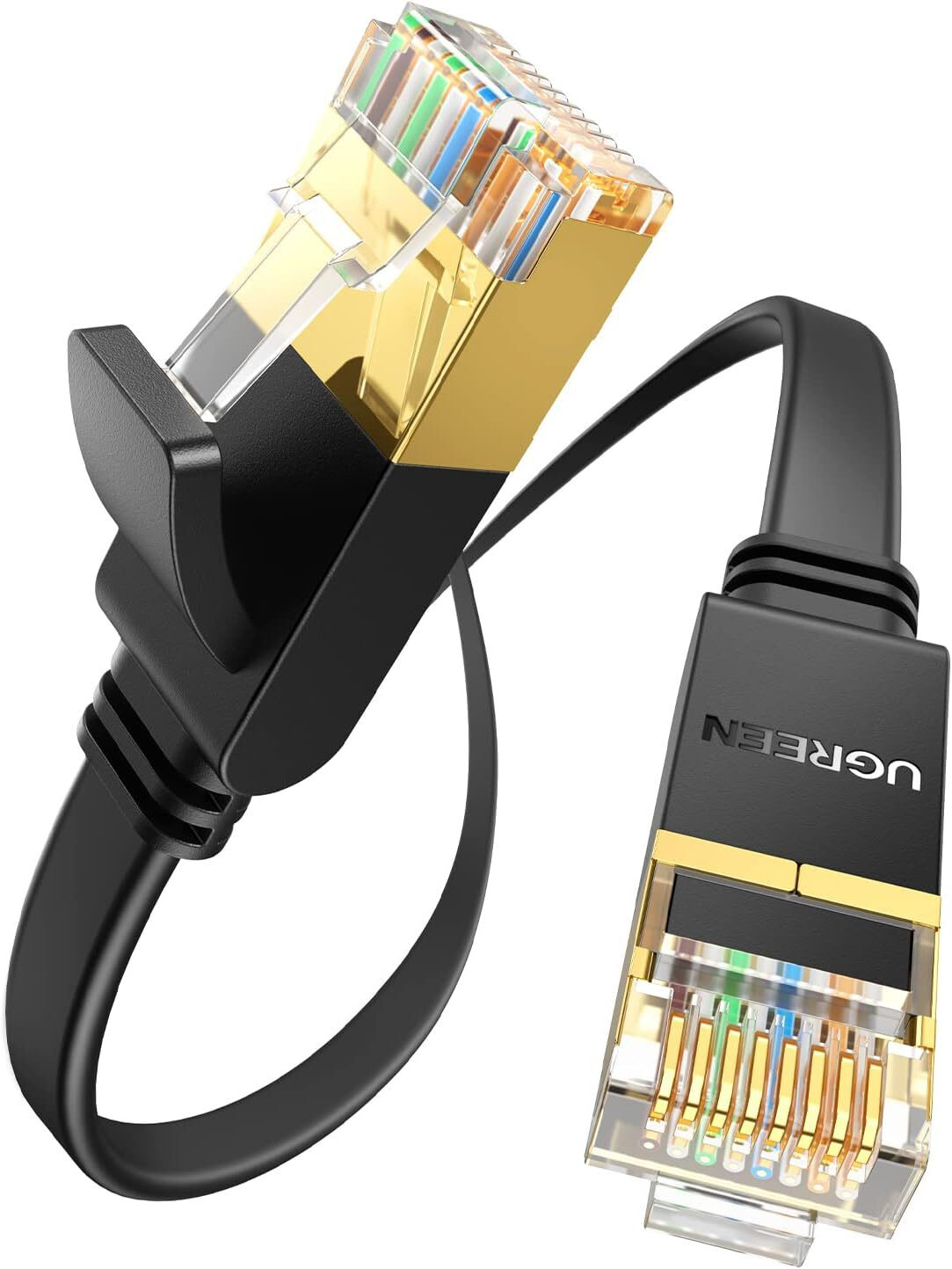 Câble Ugreen Ethernet RJ45 Flat CAT7 U FTP - 5 mètres (11263)