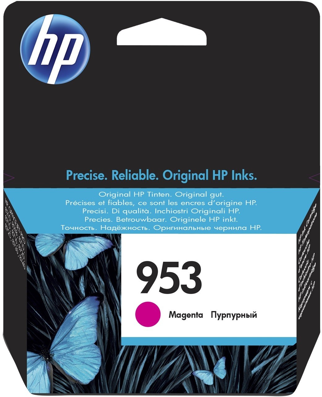 HP 953 Magenta - Cartouche d'encre HP d'origine (F6U13AE)