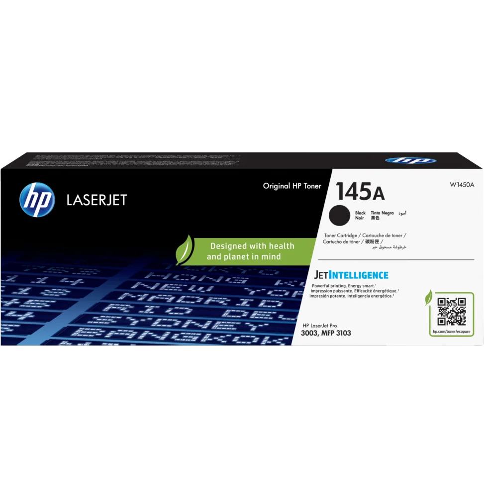 HP 145A Noir (W1450A) - Toner HP LaserJet d'origine