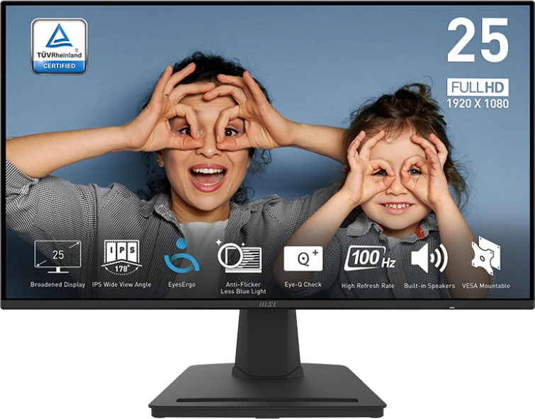 Écran 25" Full HD MSI PRO MP252 (9S6-3PC4CT-017)