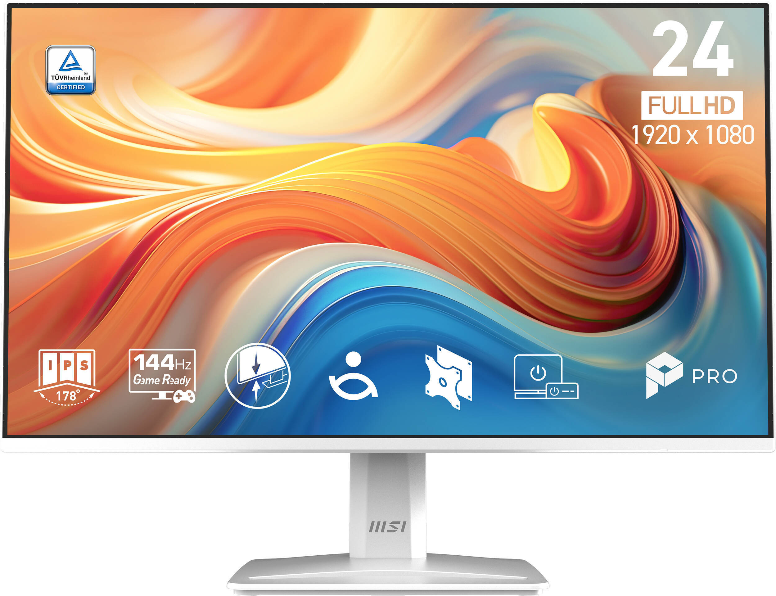 Écran 24" Full HD MSI PRO MP243W E14 (9S6-3PD1CT-034)