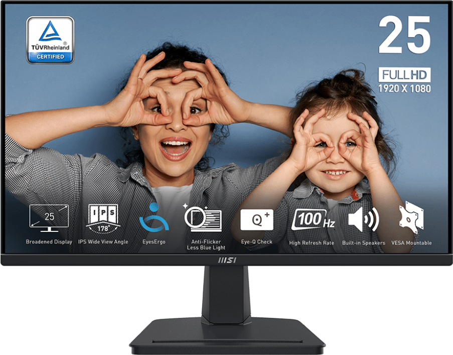 Écran 25" Full HD MSI Pro MP251 (9S6-3PC2CM-002)