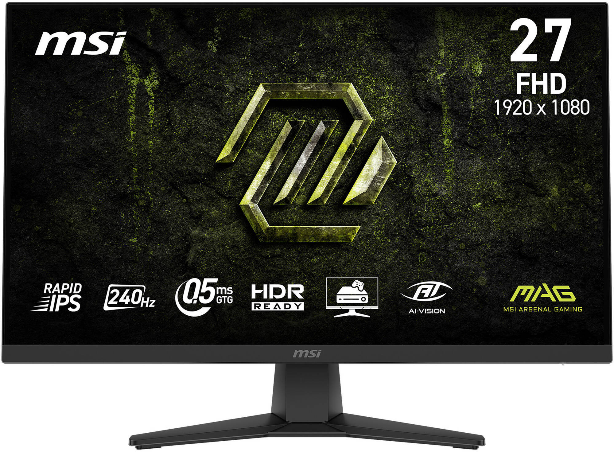 Écran Gaming 27" Full HD MSI MAG 272F X24 (9S6-3CE51T-011)