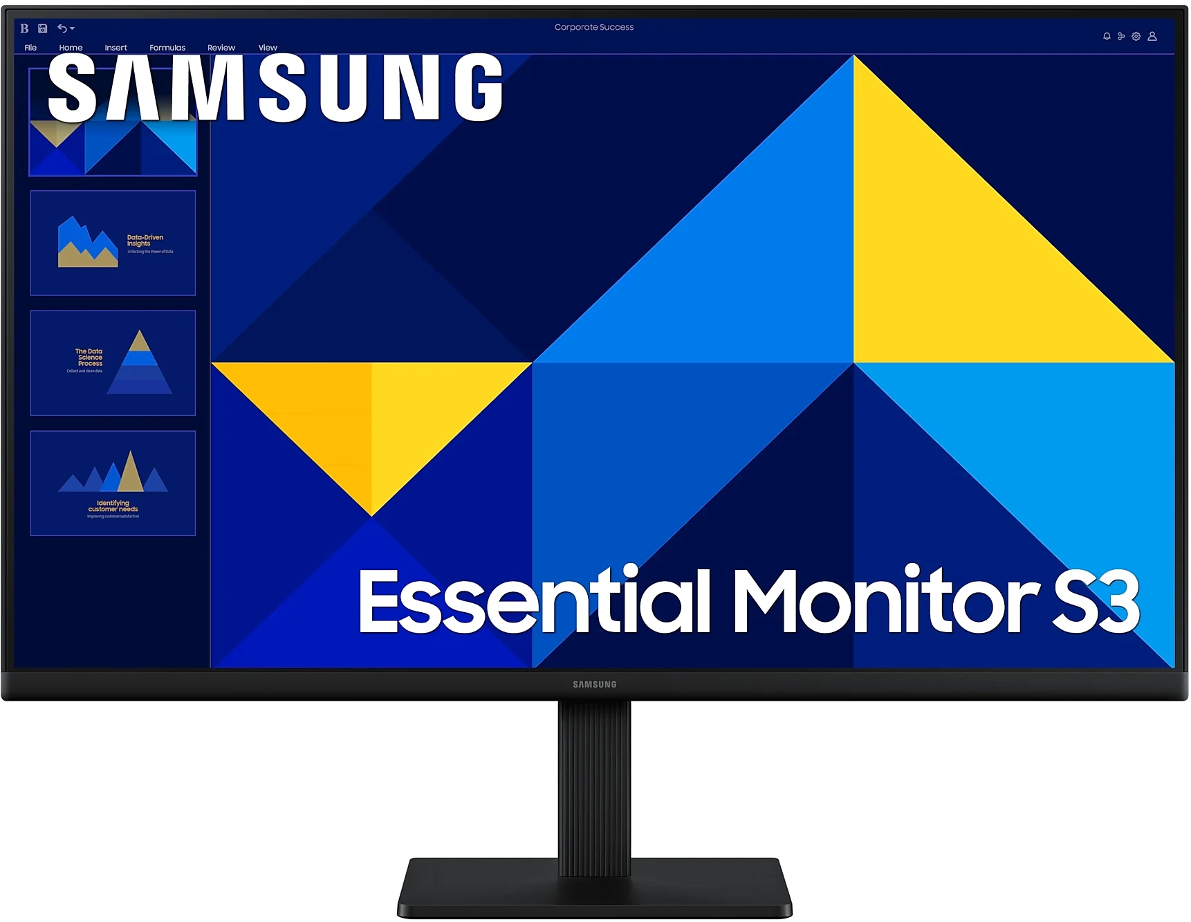 Écran 27" Plat Full HD Samsung S30GD (LS27D300GAUXEN)