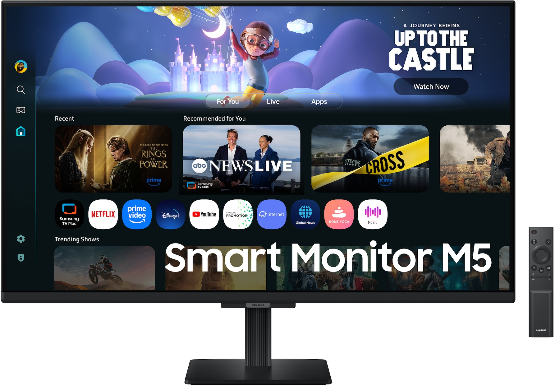 Écran FHD Smart 32" Samsung M5 M50F (LS32FM500EUXEN)