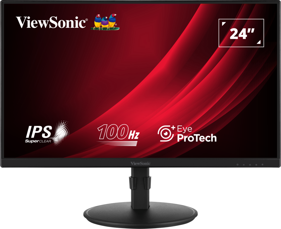 Écran 24" Full HD Viewsonic VG2408 Ergonomic avec USB Hub