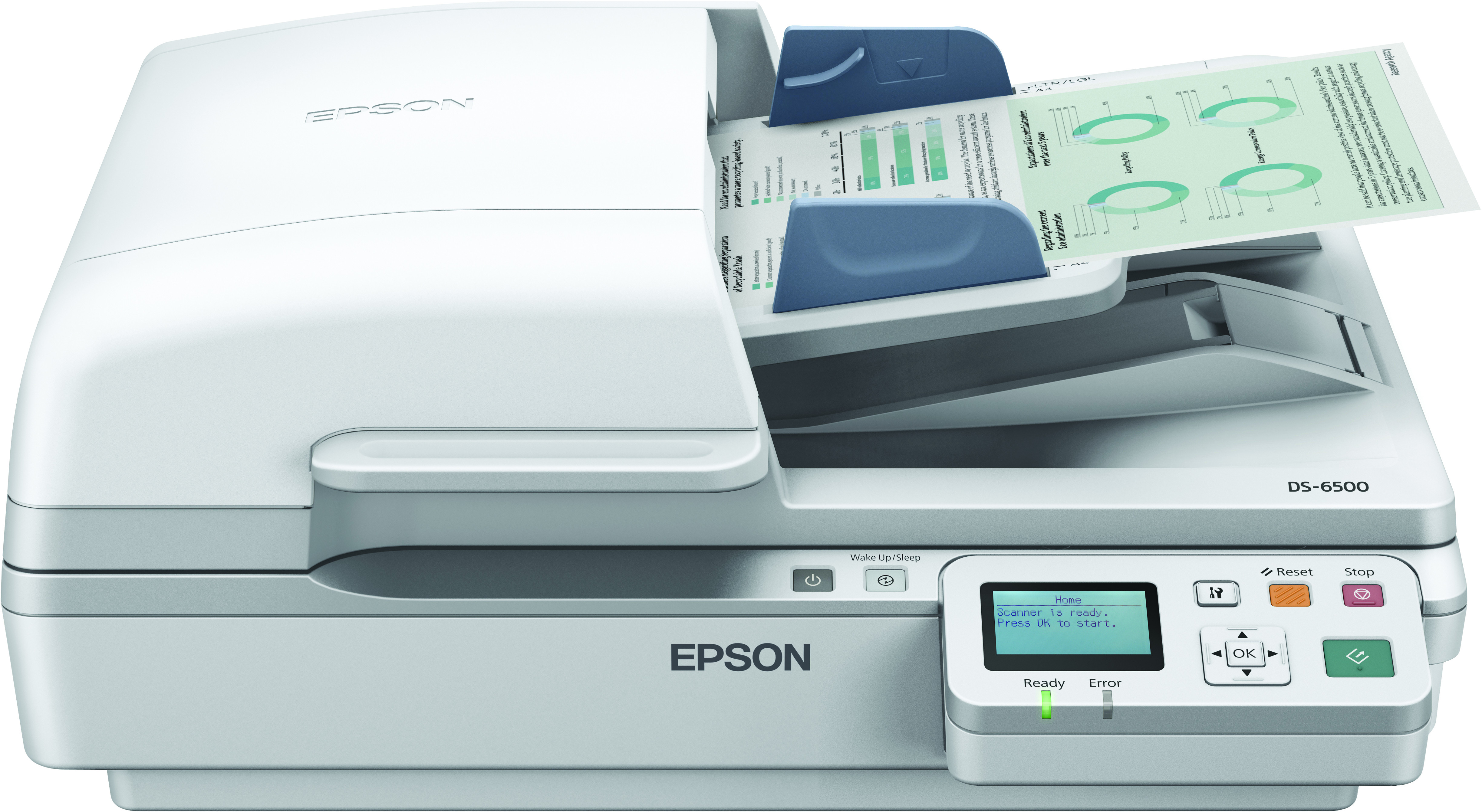Epson WorkForce DS-6500N – Scanner A4 à connectivité réseau (B11B205231BS)