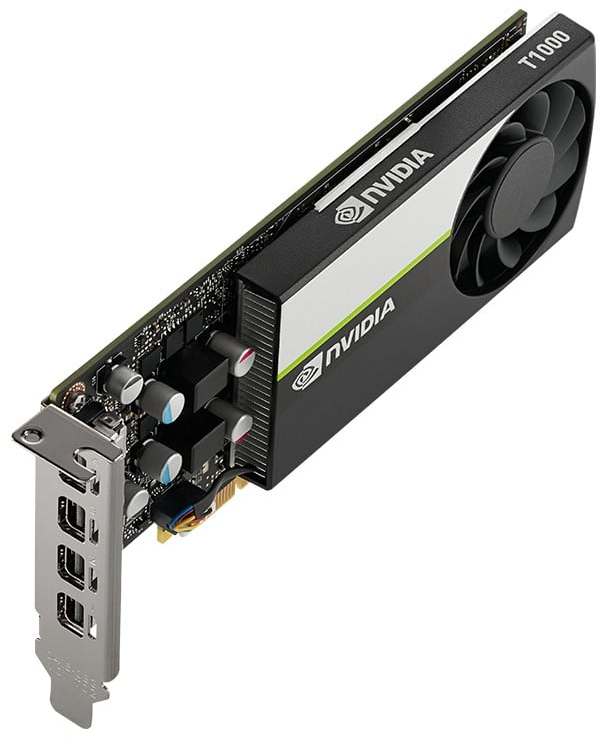 Carte Graphique PNY QUADRO T1000 NVIDIA 4GB GDDR6 PCIE 4.0 (VCNT1000-SB)