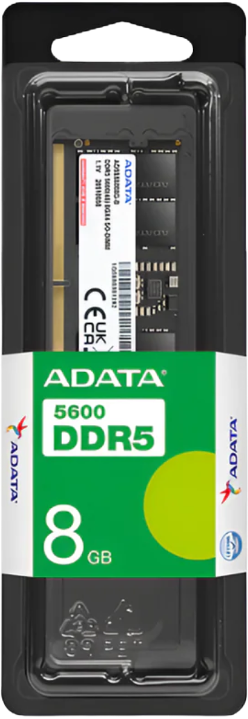 Barrette mémoire ADATA SO-DIMM 8GB DDR5-5600MHz - PC Portable (AD5S56008G-S)