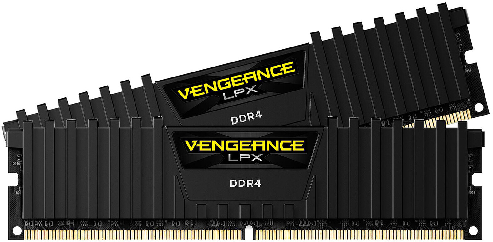 Barrette mémoire Corsair DRAM Vengeance LPX 16GB (2x8GB) DDR4 3200MHz C16 (CMK16GX4M2B3200C16)