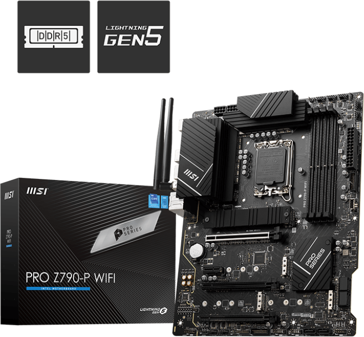 Carte Mère MSI PRO Z790-P WIFI (911-7E06-090)