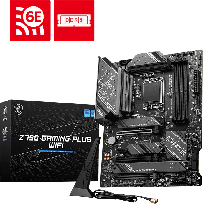 Carte Mère MSI Z790 GAMING PLUS WIFI (911-7E06-084)