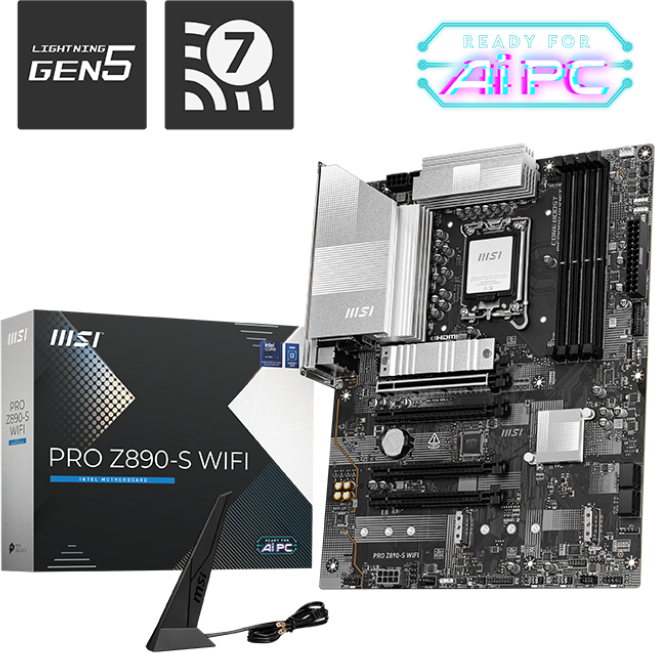 Carte Mère MSI PRO Z890-S WIFI (911-7E54-001)