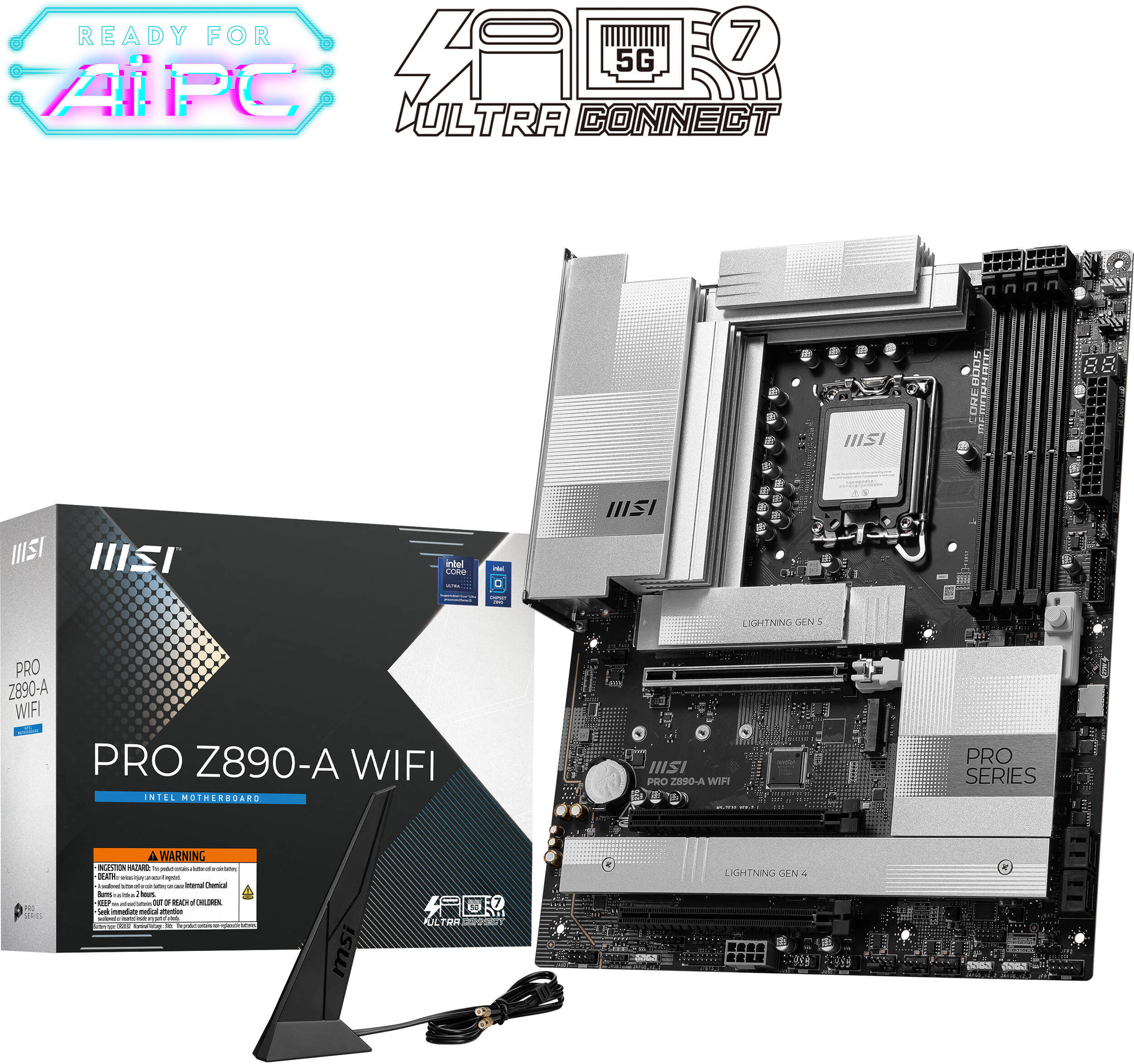 Carte Mère MSI PRO Z890-A WIFI (911-7E32-004)