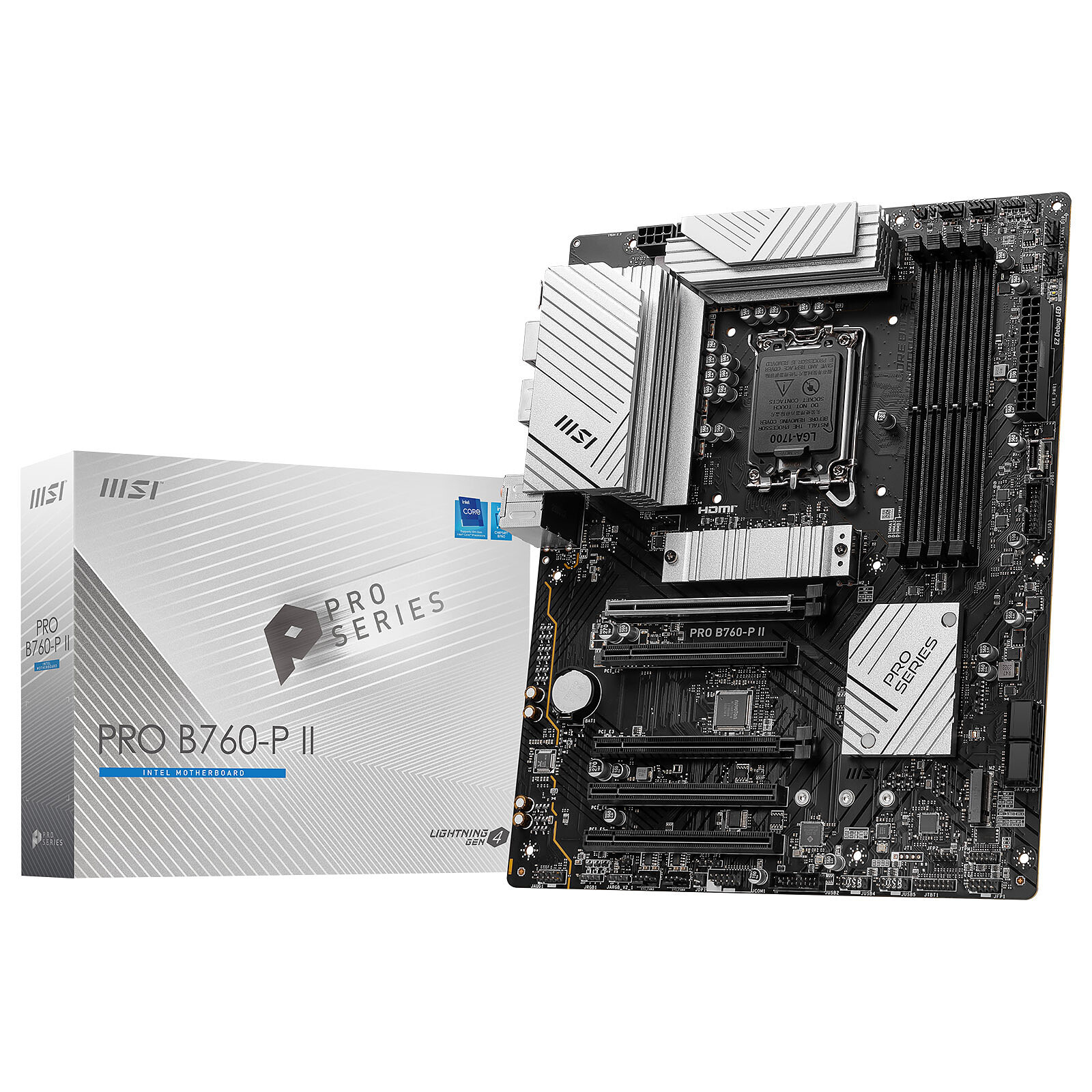 Carte Mère Intel MSI PRO B760-P II DDR5