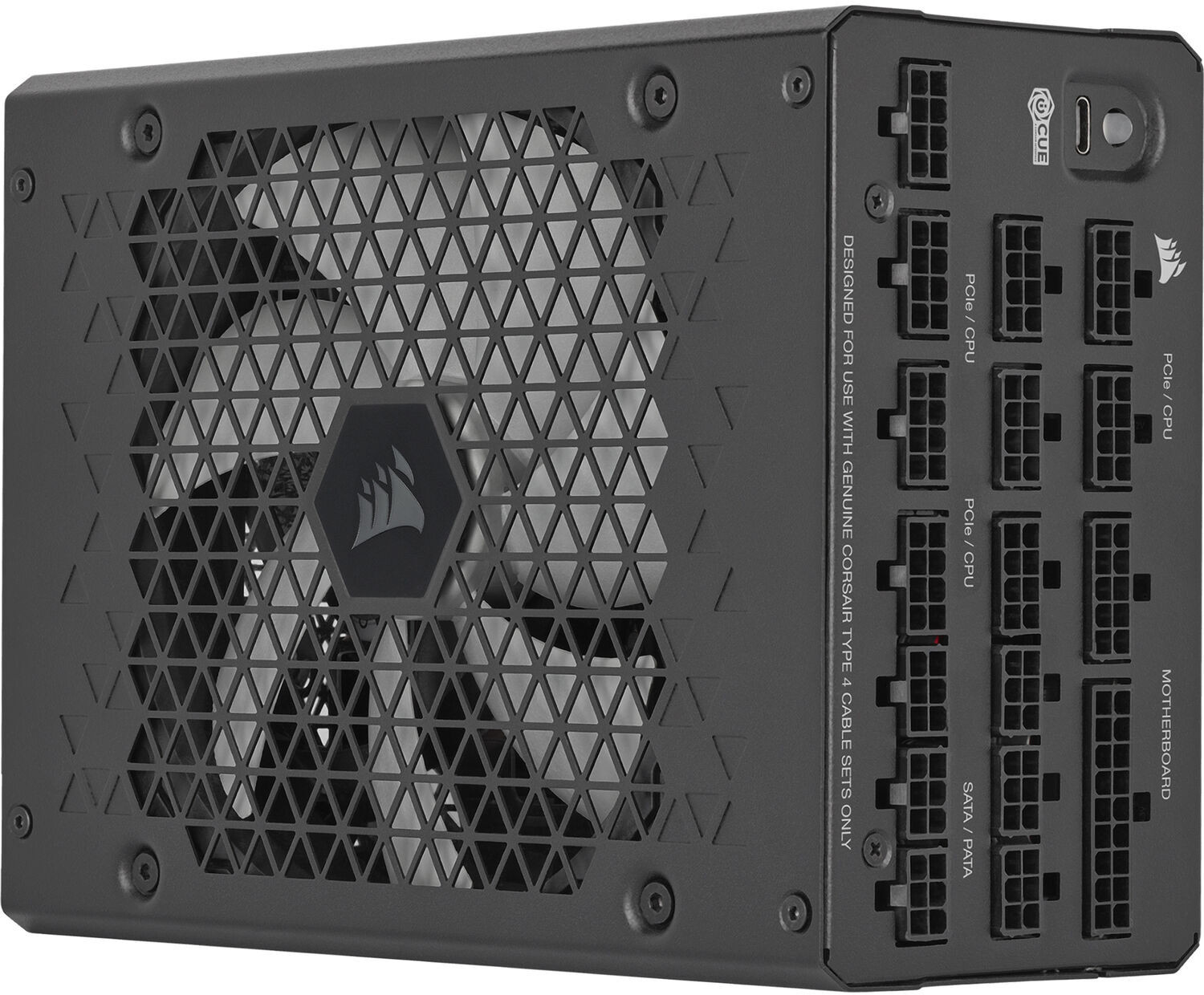 Bloc alimentation Corsair HX1200i, 80 PLUS Platinum, C14 Version (CP-9020307-EU)