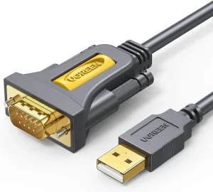 Câble Série Ugreen Câble USB 2.0 vers RS232 DB9 Mâle - 1.5 mètre (20211)