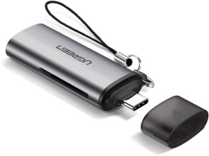 Lecteur de Carte mémoire Ugreen USB-C 3.1 vers SD/TF (50704)