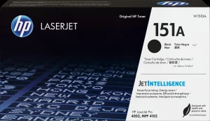 HP 151A Noir - Toner HP LaserJet d'origine (W1510A)