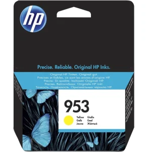HP 953 Jaune - Cartouche d'encre HP d'origine (F6U14AE)