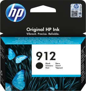 HP 912 Noir - Cartouche d'encre HP d'origine (3YL80AE)