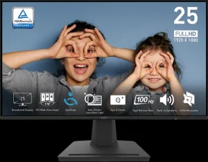 Écran 25" Full HD MSI PRO MP252 (9S6-3PC4CT-017)