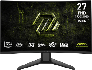 Écran incurvé Gaming 27" Full HD MSI MAG 274CF X24 (4711377343275)