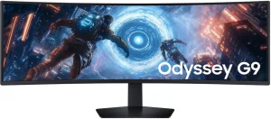 Écran 49" DQHD incurvé Gaming Samsung Odyssey G9 G91F (LS49FG910EUXEN)
