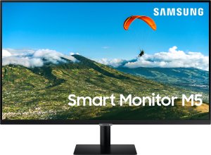 Écran intelligent 27" Full HD Samsung M5 avec connectivité mobile (LS27AM500NMXZN)