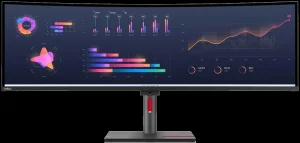 Écran incurvé 49" Lenovo ThinkVision P49w-30 5K DQHD (63DBRAT1EU)