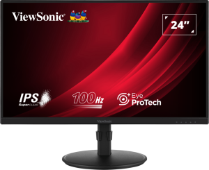 Écran 24" Full HD Viewsonic VG2408 Ergonomic avec USB Hub