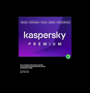 Kaspersky Premium (équivalent à Total Security) - 5 Postes / 1 an (KL10478BEFS-FFPMAG)