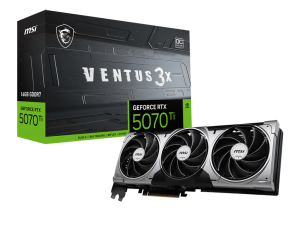 Carte Graphique MSI GeForce® RTX 5070 Ti 16G VENTUS 3X OC (912-V531-083)