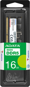 Barrette mémoire ADATA SO-DIMM 16GB DDR5-5600MHz - PC Portable (AD5S560016G-S)