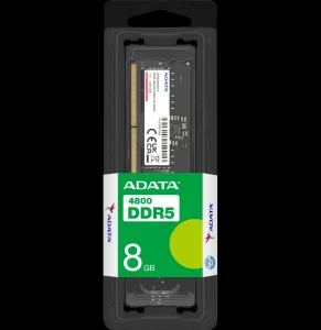 Barrette mémoire ADATA SO-DIMM 8GB DDR5-4800 MHz - PC Portable (AD5S48008G-S)