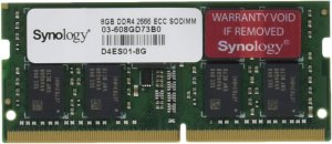 Barrette mémoire Synology SO-DIMM 8GB DDR4 ECC - Serveur Nas (D4ES01-8G)