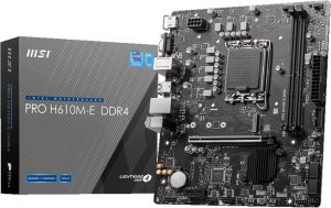 Carte Mère MSI PRO H610M-E DDR4 (911-7D48-062)