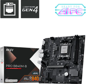 Carte Mère MSI PRO B840M-B (911-7E76-002)