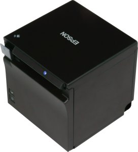 Imprimante de tickets Epson TM-m30II (112): USB + Ethernet + NES + BT, Black, PS, EU (C31CJ27112)